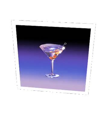 Martini (12 x 12 inches)