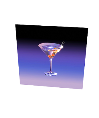 Martini (12 x 12 inches)
